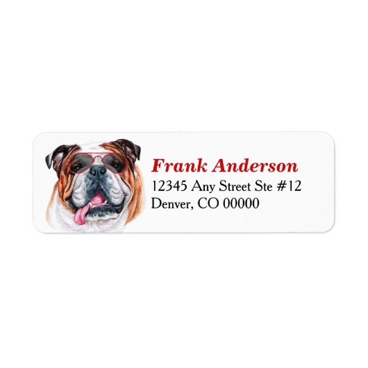 Bulldog Sunbril Return Label (Voorkant)