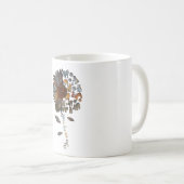 Bulldog Sunflower Je bent mijn wereldhond, de gewa Koffiemok (Voorkant rechts)