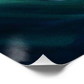 Bulldog swimming in water 002 perfect poster (Hoek)