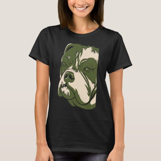 Bulldog T-shirt (Voorkant)