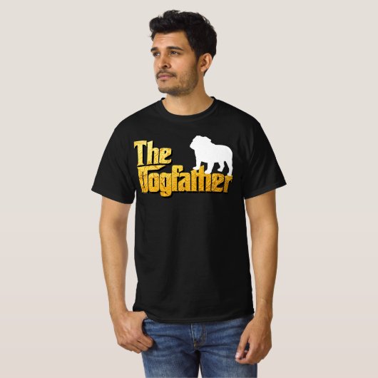 Bulldog T-shirt (Voorkant volledig)