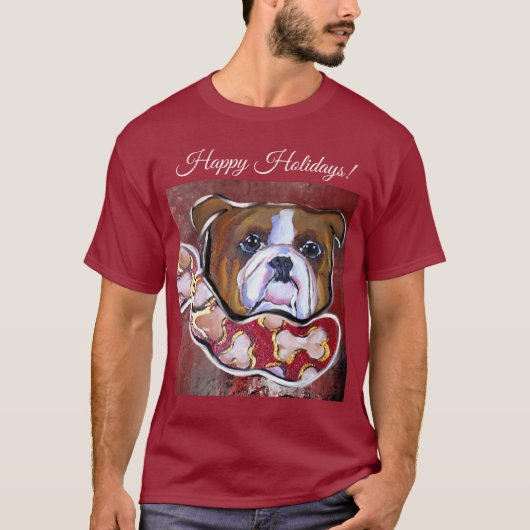 Bulldog T-shirt (Voorkant)