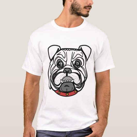 Bulldog T-Shirt (Voorkant)