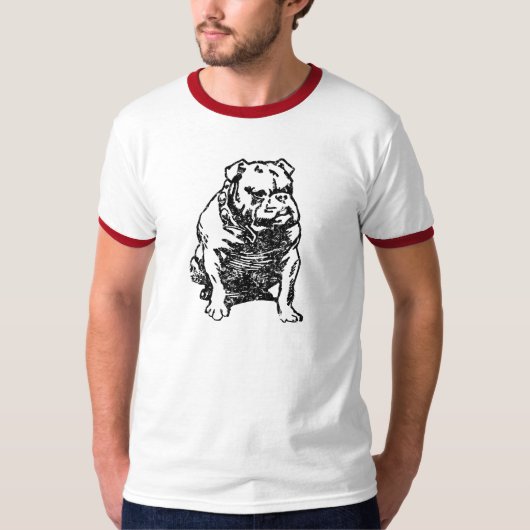 Bulldog () t-shirt (Voorkant)