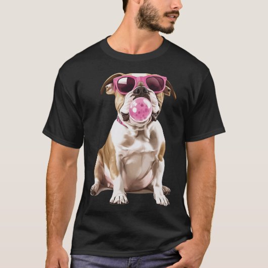 Bulldog t-shirt (Voorkant)