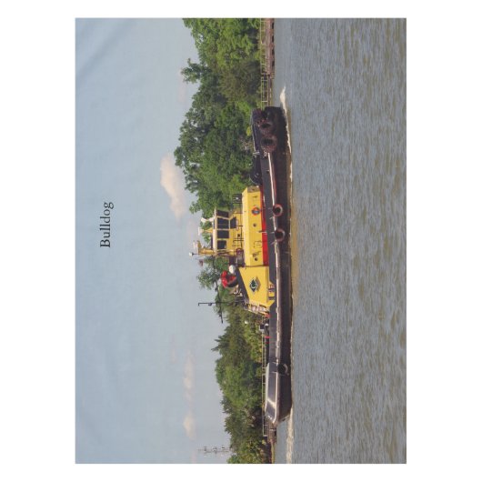 Bulldog tafelkleed (Voorkant)