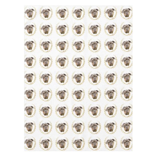 Bulldog Tafelkleed (Voorkant)
