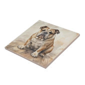 Bulldog Tegeltje (Zijkant)