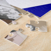 Bulldog tegen Union Jack Flag 252 Piece Legpuzzel (Zijkant)