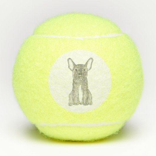 Bulldog Tennis Balls Tennisballen (Voorkant)