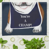 BULLDOG THEEDOEK (Gevouwen)