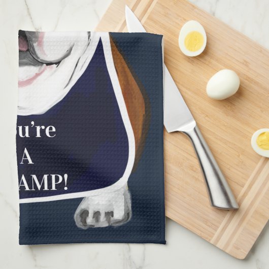 BULLDOG THEEDOEK (Quarter Fold)