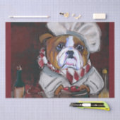 Bulldog tissuepapier (Craft)