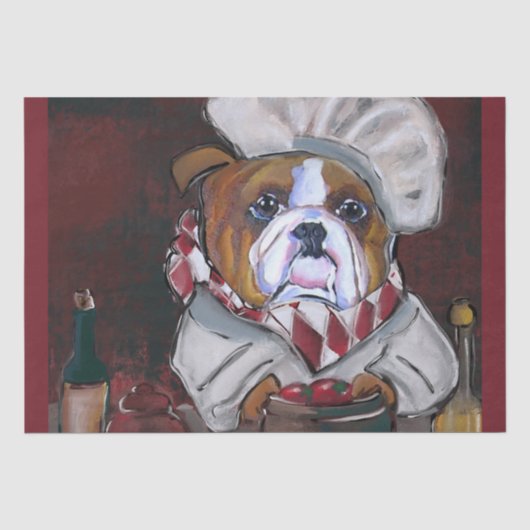 Bulldog tissuepapier (Voorkant)