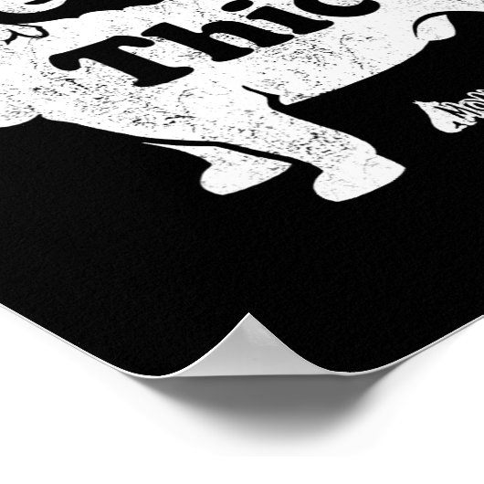 Bulldog top poster (Hoek)