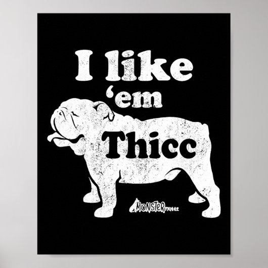 Bulldog top poster (Voorkant)