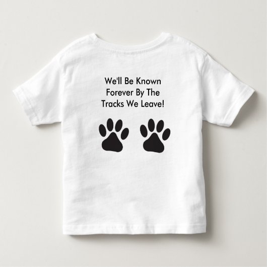 Bulldog Tracks Shirt (Achterkant)