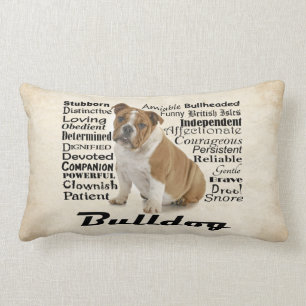 Bulldog Traits Pillow Kussen