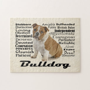 Bulldog Traits Puzzle Legpuzzel