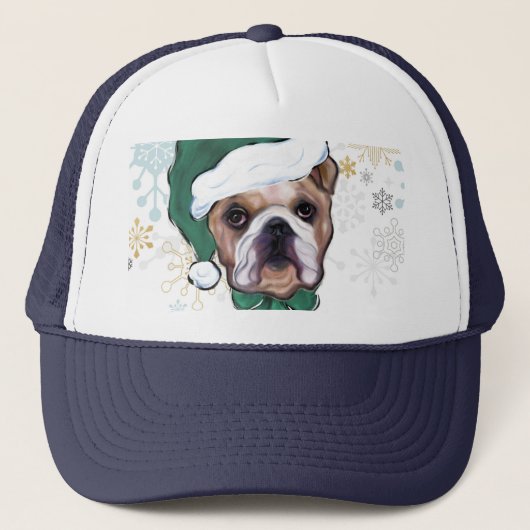 Bulldog   trucker pet (Voorkant)