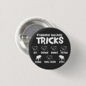 Bulldog-trucs Ronde Button 3,2 Cm (Voorkant /achterkant)