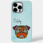 Bulldog Ugly Face Hoesje-Mate iPhone Case (Achterkant)