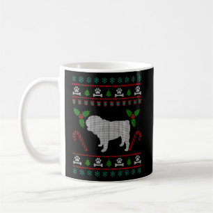 Bulldog Ugly Kerstmis Funny Dog Koffiemok