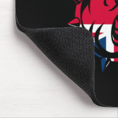 Bulldog Union Jack Vlag Muismat (Hoek)