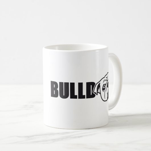 Bulldog v2 1c koffiemok (Voorkant rechts)