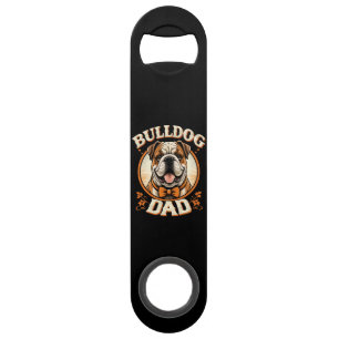 Bulldog Vader – Schattige Vintage Bulldog Vaderdag Speed Flessenopener
