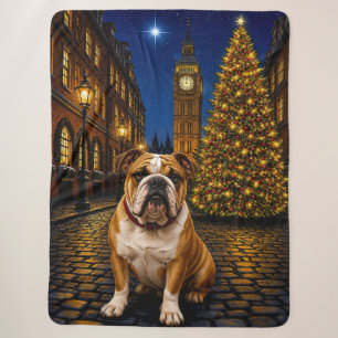 Bulldog Vakantie  Sherpa Deken