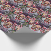 Bulldog Valentijnsdag Cadeaupapier (Hoek)