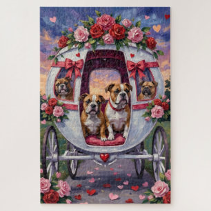 Bulldog Valentijnsdag Legpuzzel