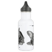 Bulldog van lijnen waterfles (Links)