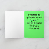 bulldog verjaardagskaart kaart (Binnen)