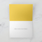 Bulldog Verlate Verjaardag Kaart (Binnen)