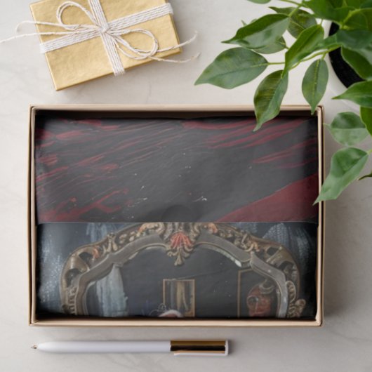 Bulldog Vibrant Dread Locks Decoupage Tissuepapier (Geschenk)