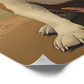 Bulldog Vintage Art Poster (Hoek)