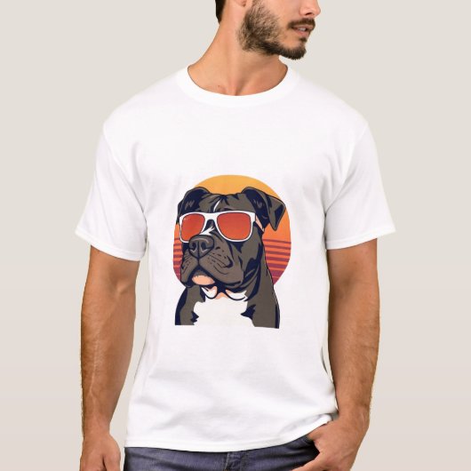 Bulldog Vintage T-shirt (Voorkant)