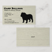 Bulldog Visitekaartje (Voorkant / Achterkant)