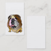 Bulldog Visitekaartjes (Voorkant / Achterkant)