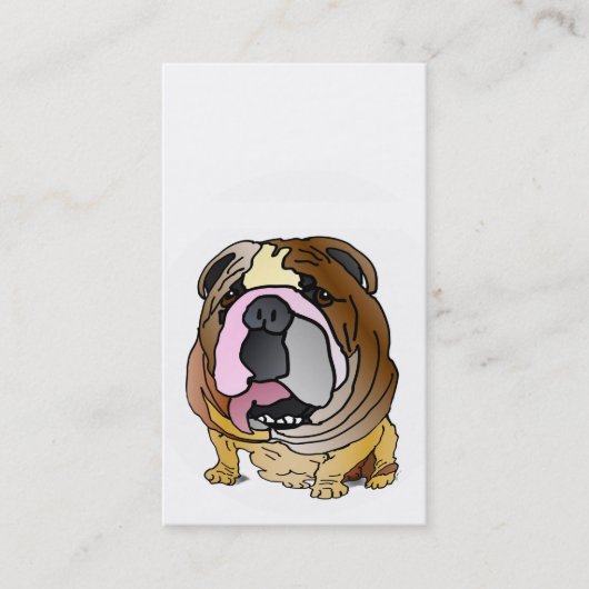 Bulldog Visitekaartjes (Voorkant)