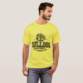 bulldog voetbal t-shirt (Voorkant volledig)
