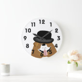 Bulldog Wall Clock Grote Klok (Huis)