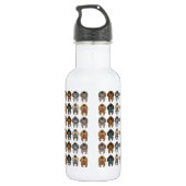 Bulldog Waterfles (Achterkant)