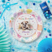 Bulldog Waterverf Papier Bord (Feest)