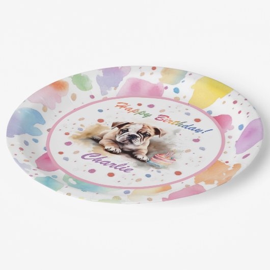 Bulldog Waterverf Papier Bord (Gekanteld)