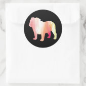 Bulldog Waterverf Stickers (Tas)