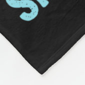 Bulldog Winter Skiing Is Ruff Ski Dog Lover Fleece Deken (Hoek)