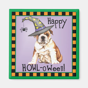 Bulldog Witch Magneet